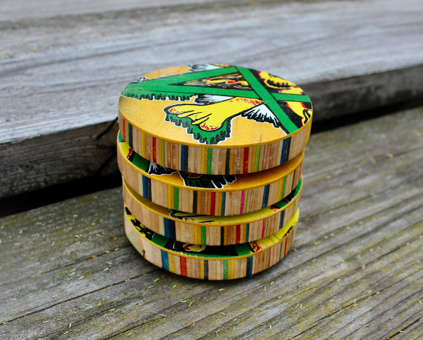 Skateboard Drink Coasters