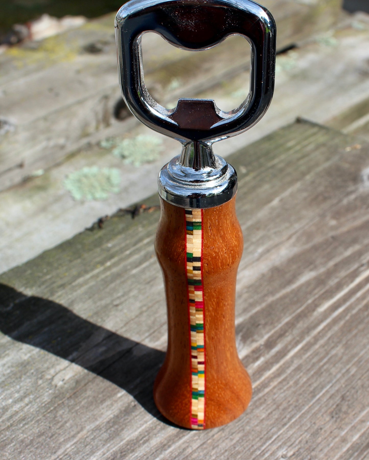 Bottle Opener, skateboard and hardwood