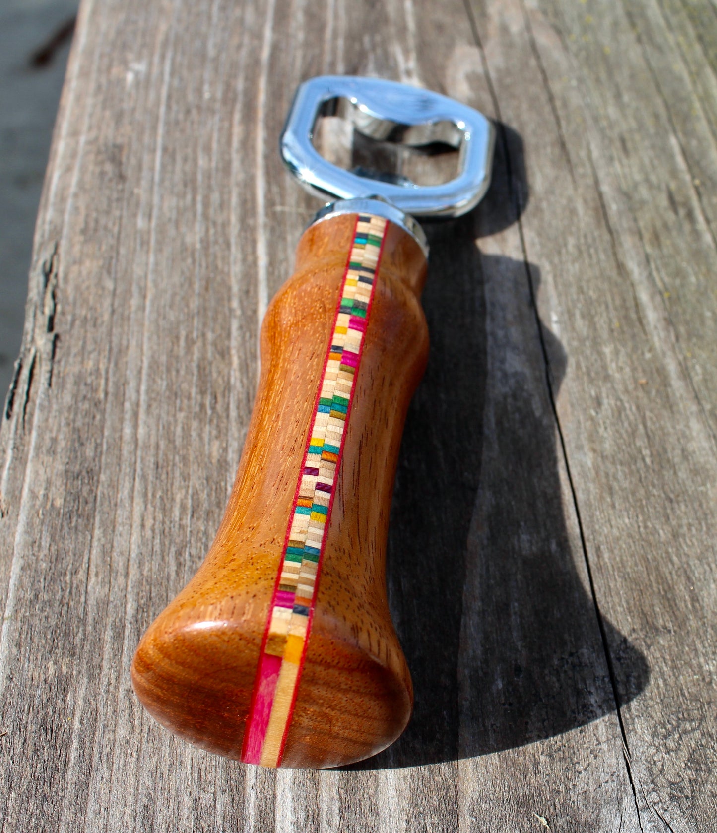 Bottle Opener, skateboard and hardwood