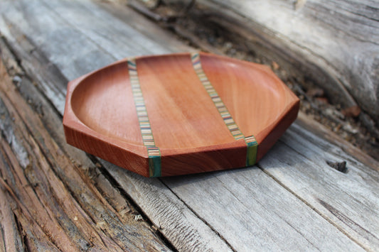 Decorative catch all trays, octagonal